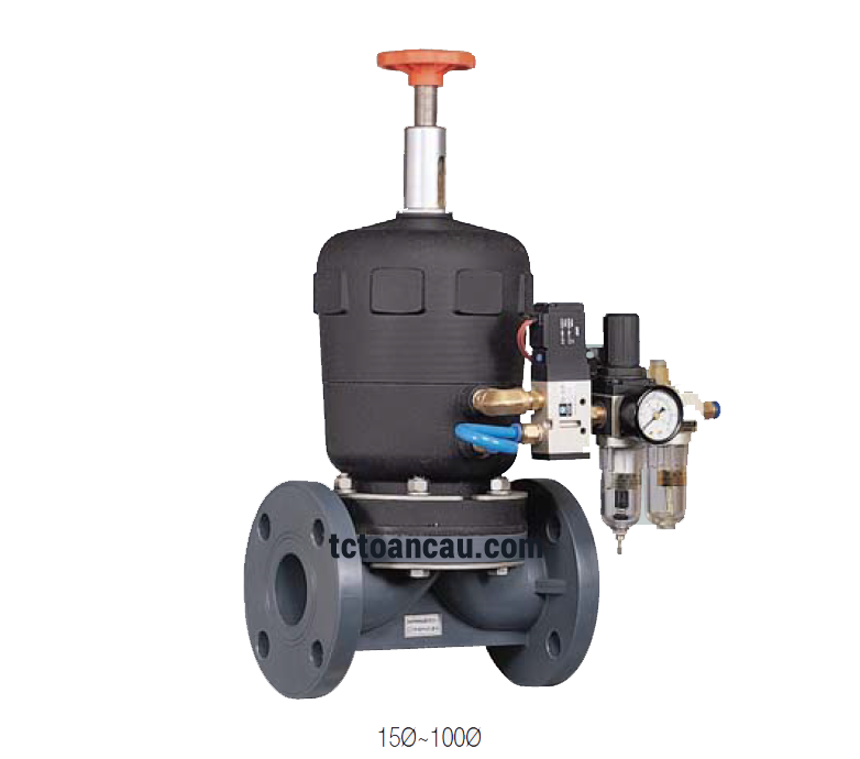 DIASTAR Pneumatically Actuated Diaphragm Valves TCG