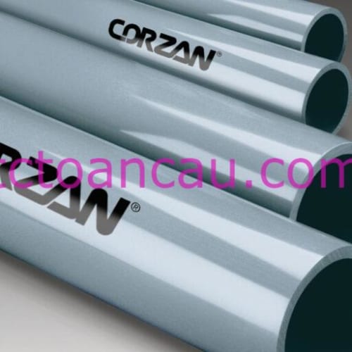 CPVC SCH40 Corzan DN15 Ống công nghiệp